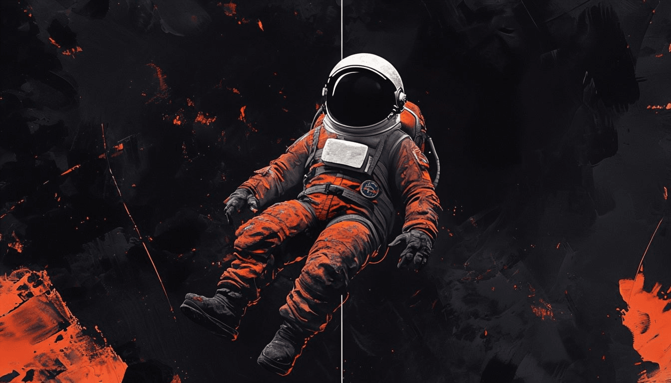 Portfolio website's about page background image